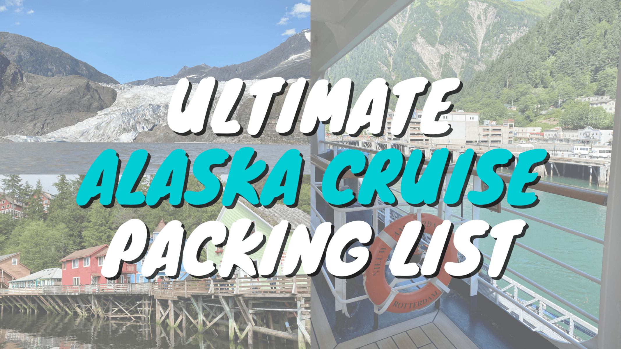 ultimate alaska cruise packing guide sydney brown travels